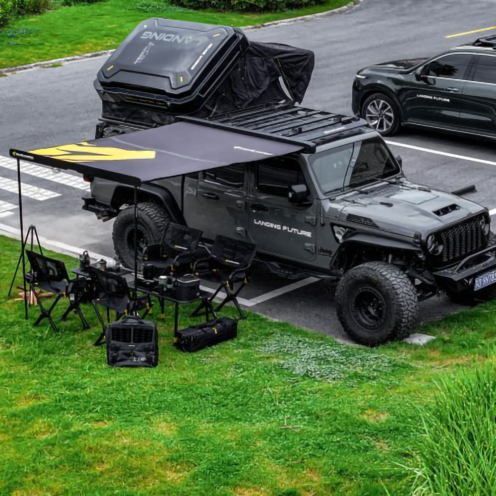 Arcane Warrior Side Tent Canopy For Jeep Wrangler