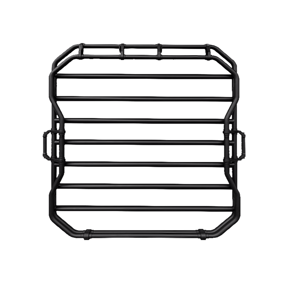 jeep wrangler roof rack black in color top view