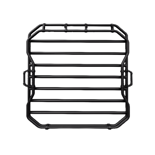 jeep wrangler roof rack black in color top view 1000