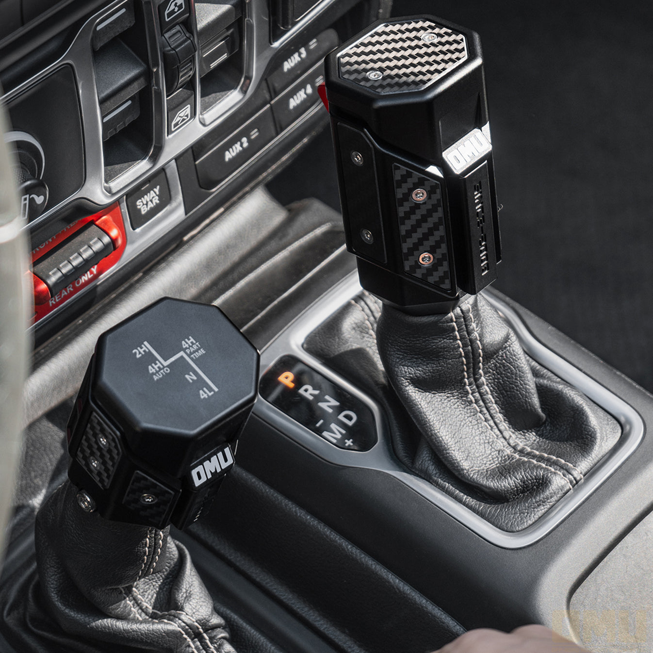 OMU Gear Lever Shift Knob For Jeep Wrangler