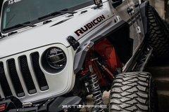 Topfire Design Flat Fenders For jeep Wrangler JL