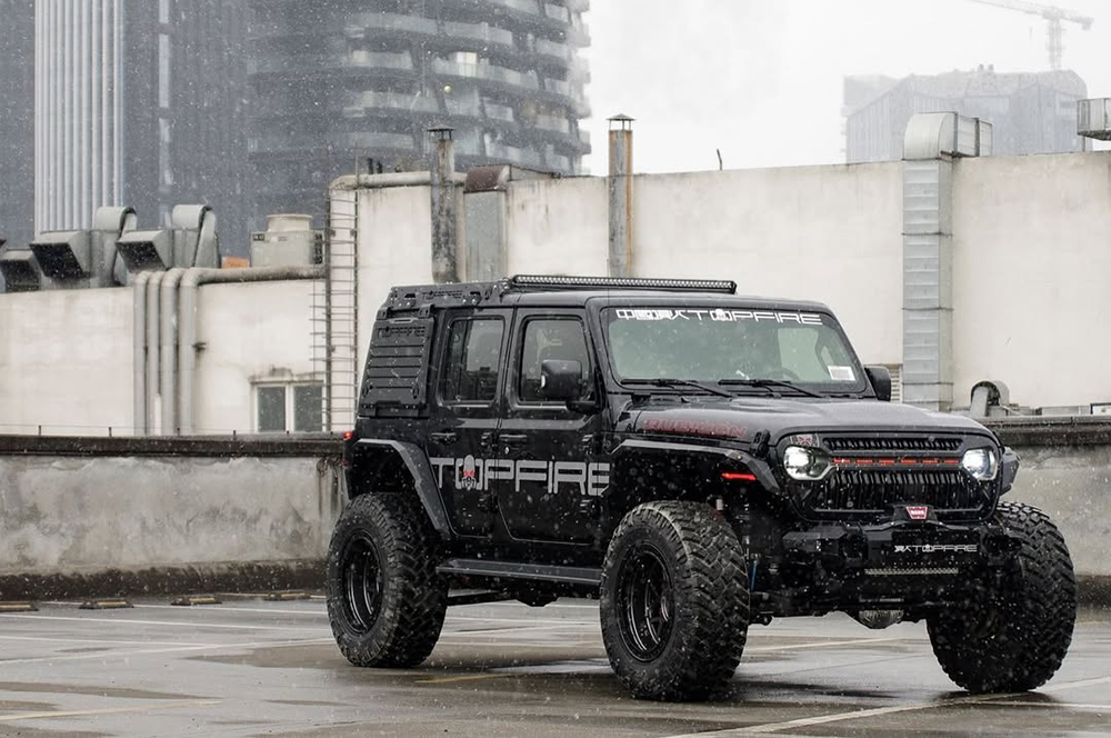 Topfire Design Flat Fenders For jeep Wrangler JL