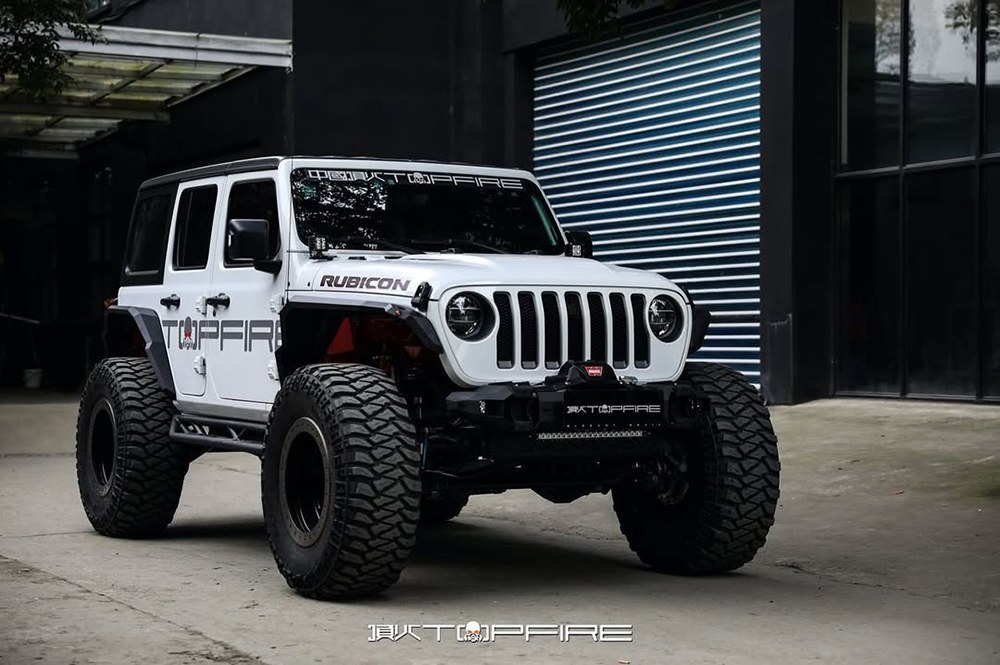 Topfire Design Flat Fenders For jeep Wrangler JL