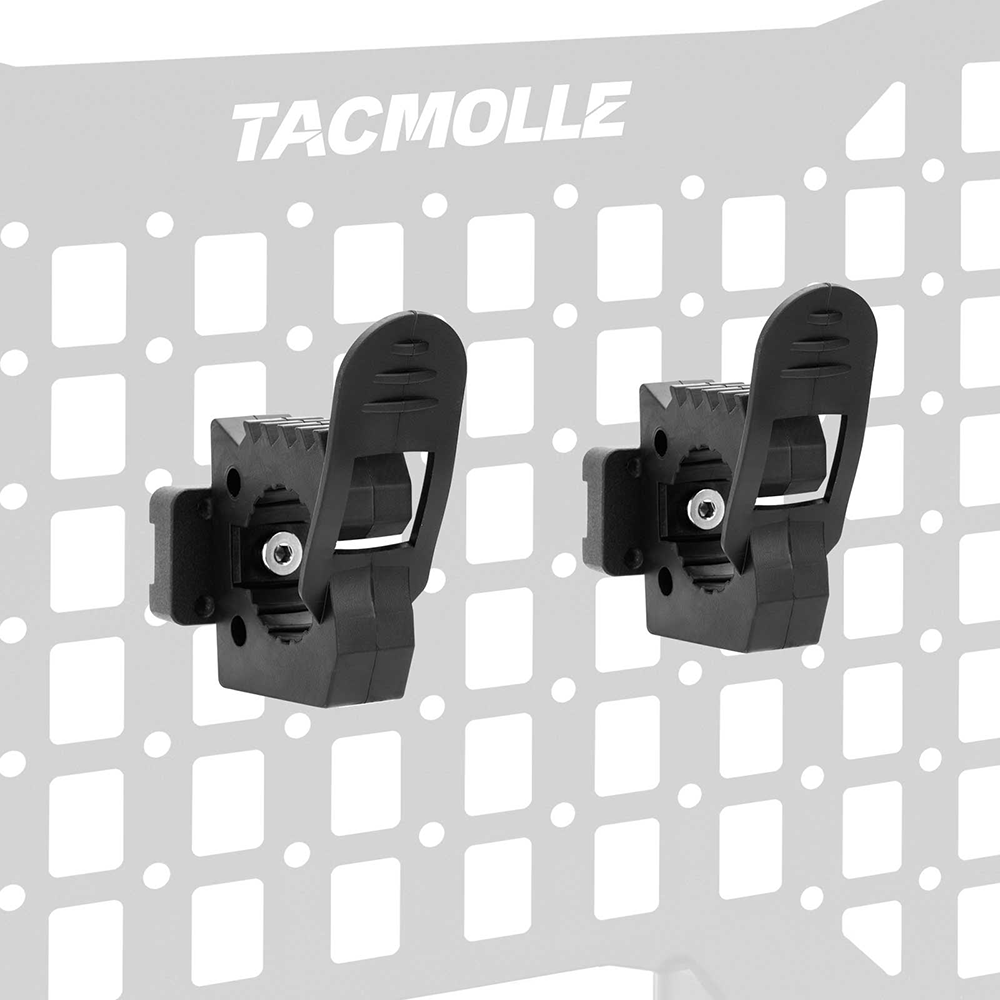 Molle Panel Quick Release Rubber Clamp 2 pack