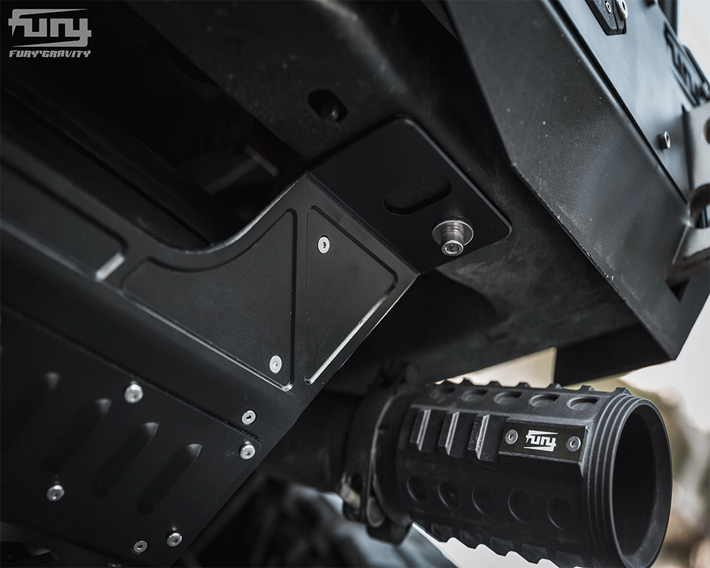 FURY Armory Jeep Muffler Skid Plate