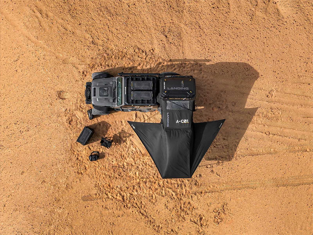 Arcane Warrior Awning For landing Hardshell Roof Top Tent