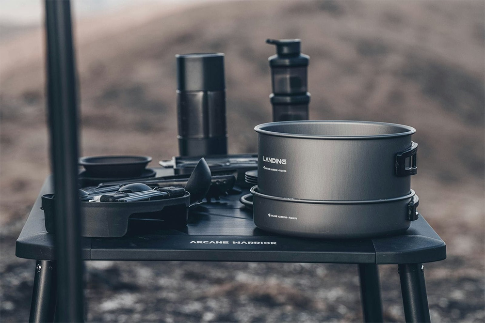 Arcane Warrior LANDING Outdoor Cooking Set