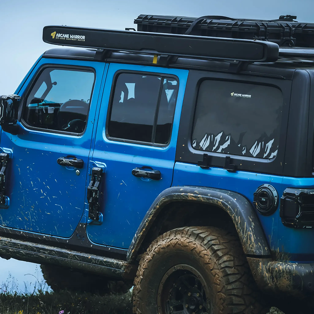 Arcane Warrior Side Tent Canopy For Jeep Wrangler