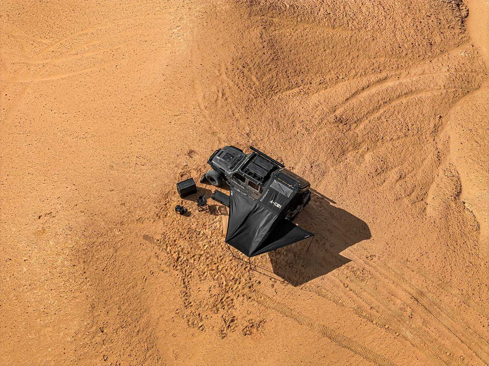 Arcane Warrior Awning For landing Hardshell Roof Top Tent
