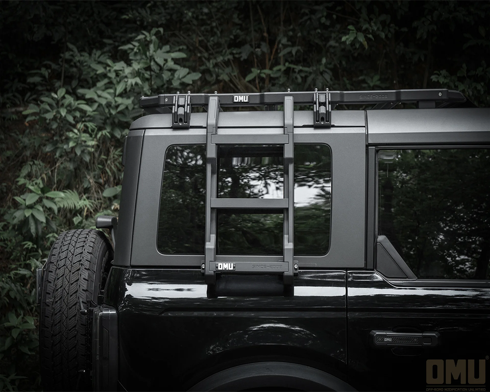 OMU Aluminum Roof Rack With Side ladder For Ford Bronco