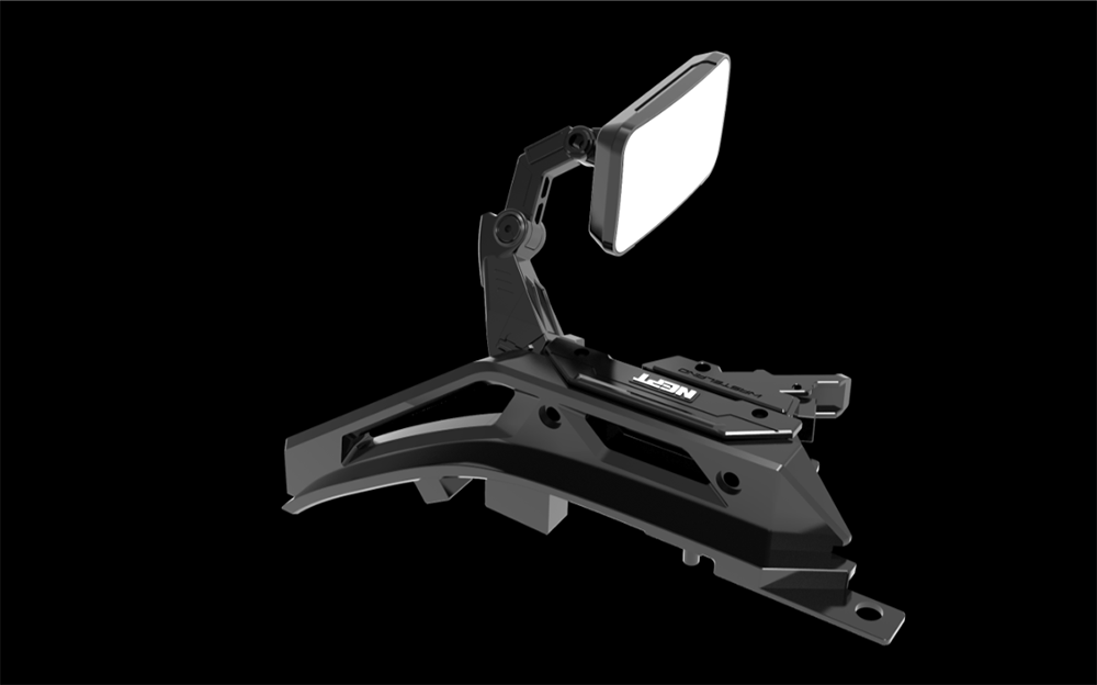 NEPT Wasteland Ford Bronco Quick-Release Blind Spot Hood Mirror