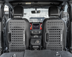 Portable Tactical Back Seat Molle Panel