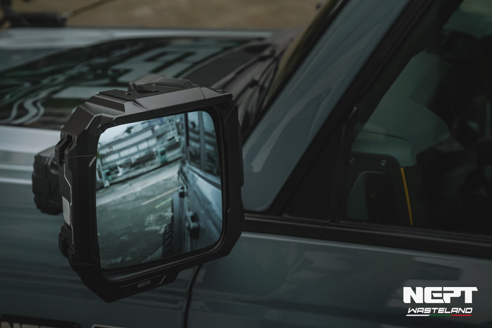 NEPT Wasteland Ford Bronco Mirror Covers Gopro Mount