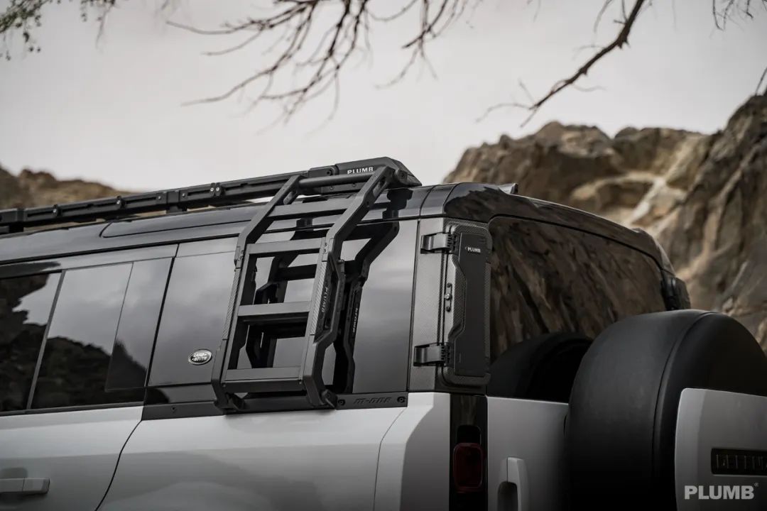 PLUMB "M-one" Series Roof Rack Ladder For Land Rover Defender 110