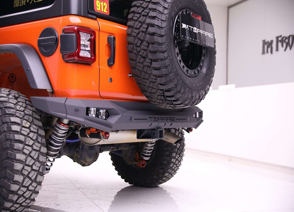 TopFire Blade Jeep Wrangler JL Rear Bumper