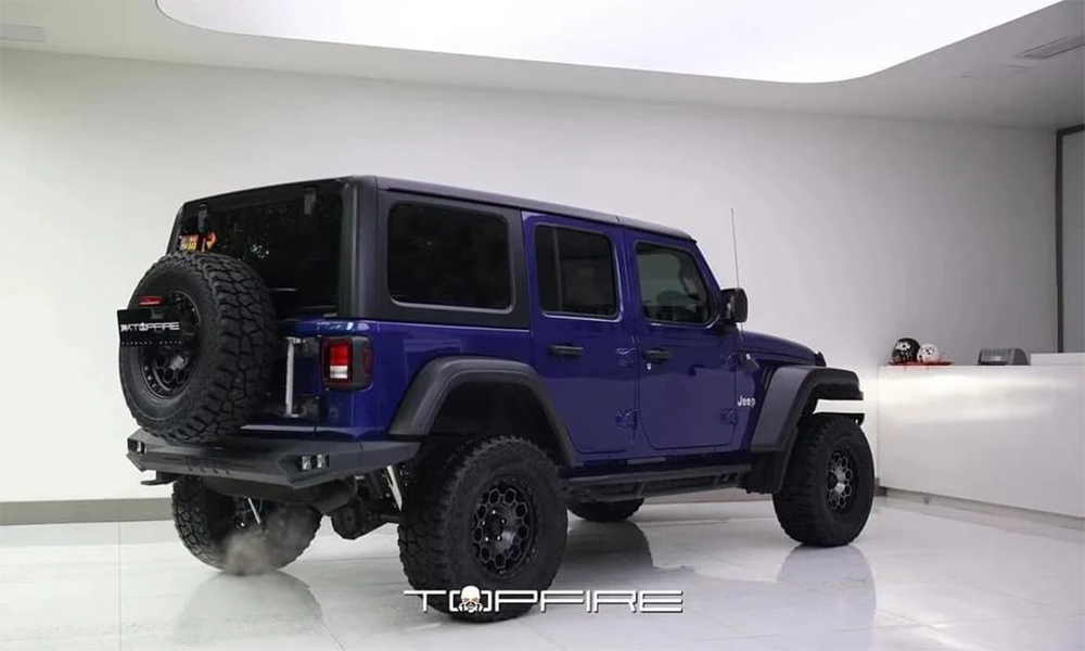 TopFire Blade Jeep Wrangler JL Rear Bumper