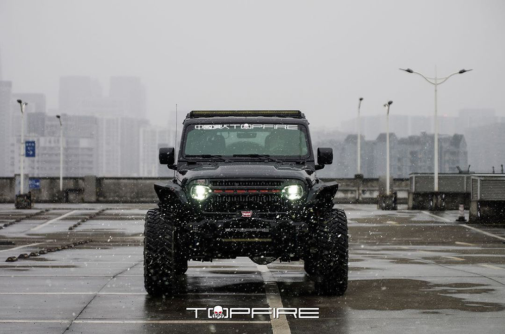 Topfire Design Flat Fenders For jeep Wrangler JL