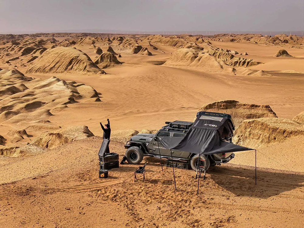 Arcane Warrior Awning For landing Hardshell Roof Top Tent
